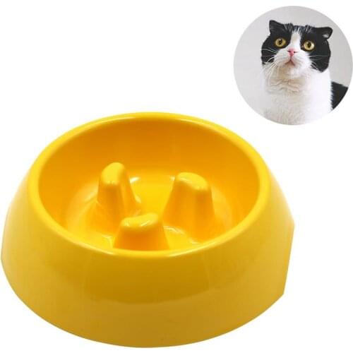 Pet Dog Cat Bowl Puppy Kitten Bowl Anti Slip Cats Travel Feeding Feeder Dish Bowl Pet Bowls Doggy Feeder Water Food Container