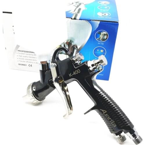 LVMP K400 spray gun automobile car sprayer 1.7MM high atomization spray gun stainless steel nozzle Auarita Paint gun sprayer