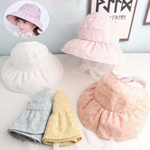 Cute Rice Empty Top Baby Boy Sun Hat Summer Autumn Beanie Bucket Caps Casquette Children Cotton Outdoor Beach Bonnet 2-5 Years
