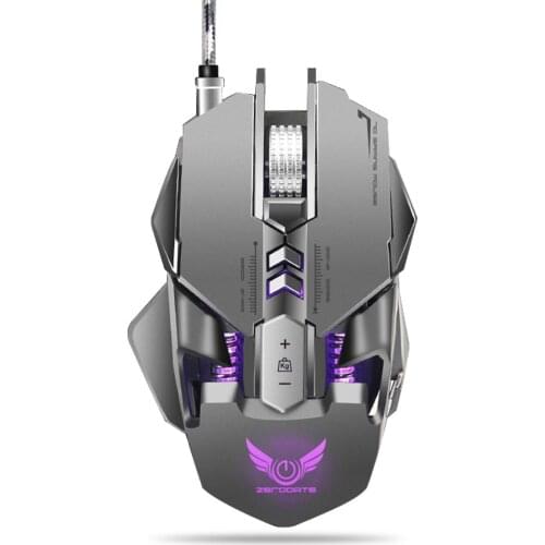 Gaming Mouse eating chicken mechanical mouse A3050 chip 3200dpi7 key macro definition backlight gaming mouse