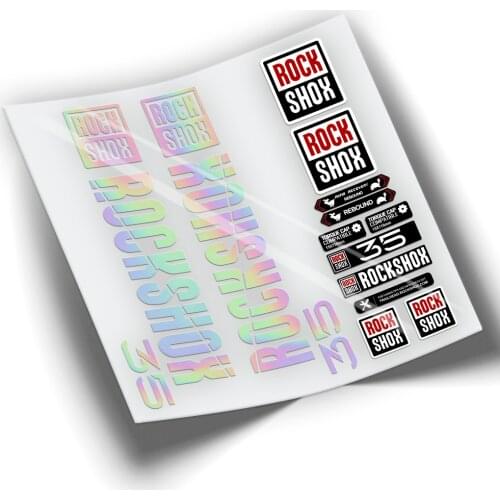 STICKERS FORK BICYCLE ROCKSHOX 35 2021 WP395