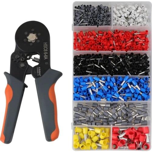 Crimping tool hsc8 6-6 6-4 crimper kablo kesici pliers cable crimp tools plier wire cutter alicate crimpador alicates