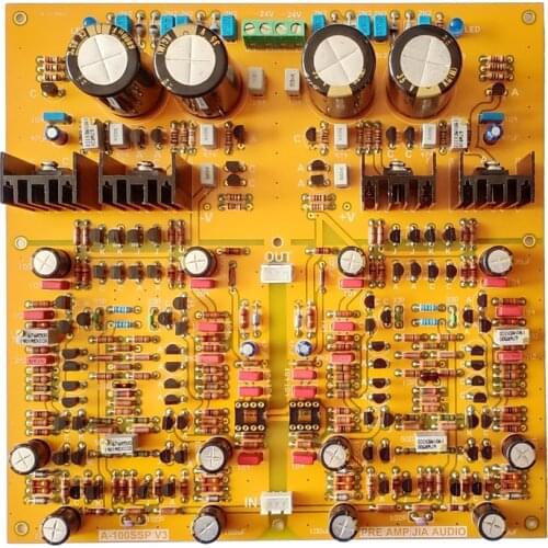 Re-engraved Accuphase pre-board audio amplifier board A100 upgraded version of high-fidelity pre-amplifier board A100SSP