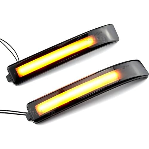 LED Side Fender Dynamic Turn Signal Light Marker Lamp For Ford F-150 F150 04-14 Raptor Expedition For Lincoln Mark LT