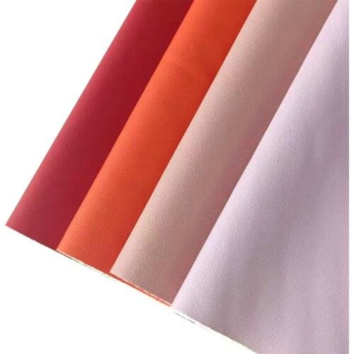 Sheepskin Textured Super Soft Vinyl Vegan PU Leather Fabric Sheet for Making Cover/Clothing/Decoration/Craft