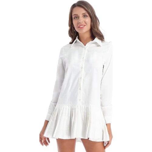 Модные платья-рубашки Vastwit China At AliExpress