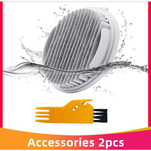 1Pcs Hepa Filter Replacement for Xiaomi Roidmi F8 Handheld Wireless Vacuum Cleaner + Cleaning Brush Kits