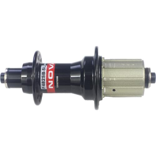 228g Novatec F482SB-SL SUPER LIGHT 24H road bike rear hub 24 holes black red white 130mm 14G 4 sealed bearing 10/11speed freehub