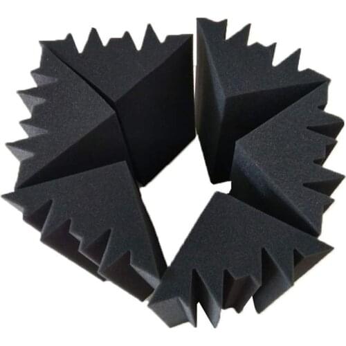 8 Pack Acoustic Panels Soundproofing Foam Acoustic Tiles Studio Foam Sound Wedges 12 x 12 x 24 cm