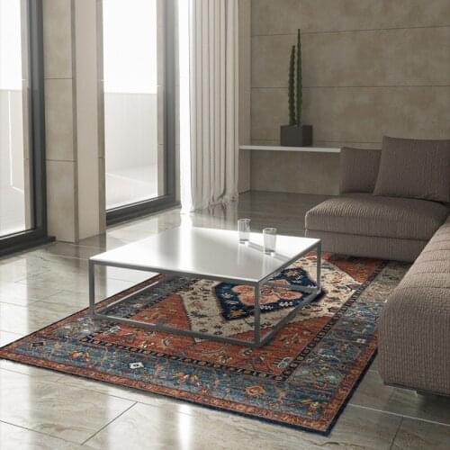 Bohemian Washable Thicken Cashmere Area Rug Livingroom Floor Carpet Customized For Kitchen Bedroom Balcony Restaurant Anti Slip
