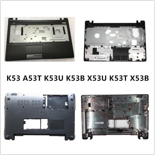New laptop For ASUS K53 A53T K53U K53B X53U K53T X53B Palmrest upper Cover or Bottom Base Cover lower Case