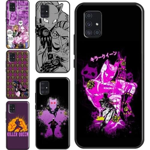 Anime JoJo Killer Queen Case For Samsung A72 A52 A42 A32 A12 A02 S A10 A30 A50 A70 A21S A20e A11 A31 A41 A51 A71