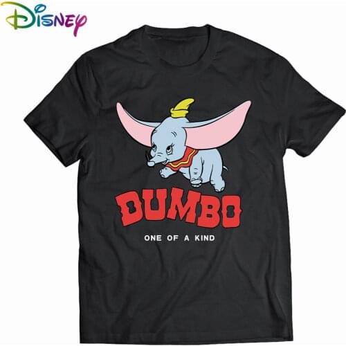 Disney Dumbo short sleeve t-shirts Summer Woman T-shirts Anime things graphic t shirts Womens cotton t-shirt Tops