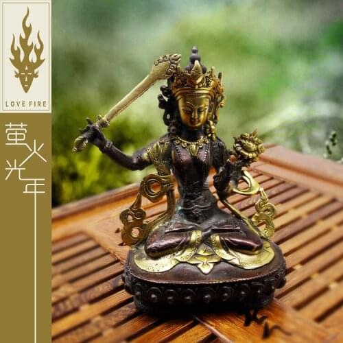 Chinese ancient carving exquisite Buddha statue