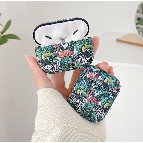Flamingo Zebra Gog Cover For Apple AirPods 2 Earphone Case For AirPods Pro 1 Soft TPU Shockproof Headset Accessories Shell coque