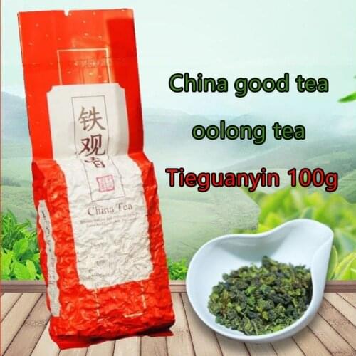 Chinese Tea Anxi Tie Guan Yin Green Tea Clear Fragrance Type Tieguanyin Oolong Tea For Lose Weight Tea 100g