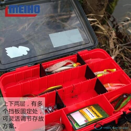 MEIHO mingbang (mingbang) VS-3070 road sub-box false bait box double-layer fishing toolbox imported from Japan