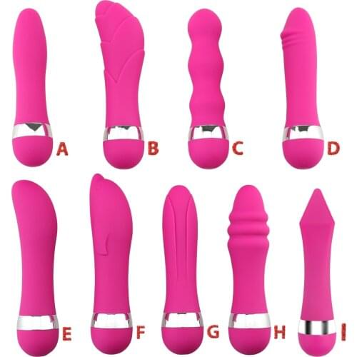 G Spot Vagina Mini Bullet Vibrator Clitoris Stimulator Anal Dildo Vibratore Adult Toys for Women Anal Sex Toys