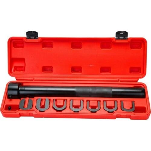 9pcs Car Steering Wheel Rudder Wrench Set Ball Joint Disassembly Tool