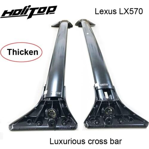 New arrival luggage extensible bar roof rack cross bar for LEXUS LX LX570 2016-2020, thicken aluminum alloy,strongly recomended