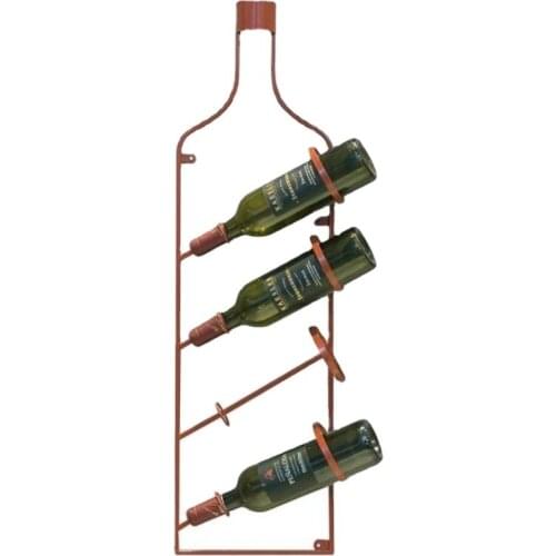 Chateau Glass Bottle Rose Gold Metal Storage Red Wine Cork Holder