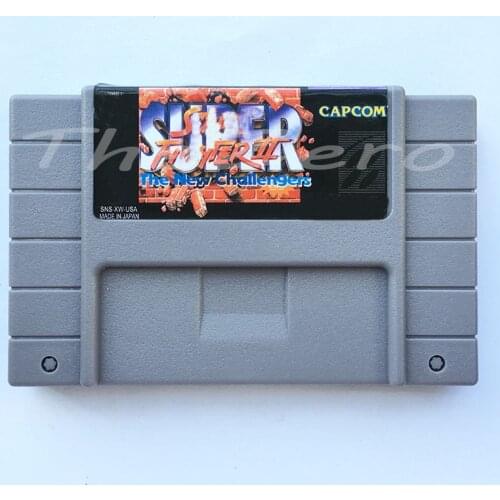Super StetFighter 2 USA Version for 16 bit Super Game Card Cartridge Card for 46pin NTSC Game Player