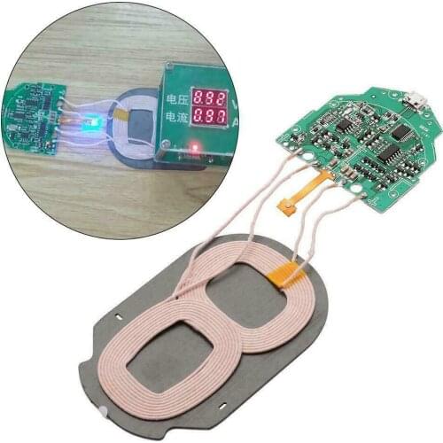 10W Qi Fast Charging Wireless Charger PCBA Circuit 2021 With Board Coil