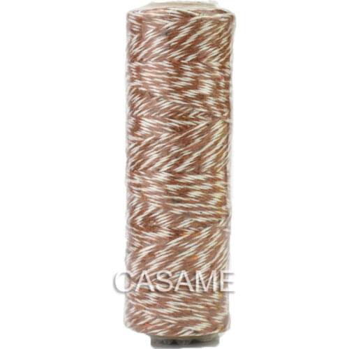 100% natural cotton rope 4ply (100Yards) thin Bakers twine color cotton string color party decoration wedding unicorn favors