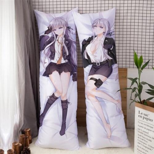 Anime Game Danganronpa Kirigiri Kyouko Pillow Case Cosplay Dakimakura Cartoon Kawaii Men Women Costume Accessories