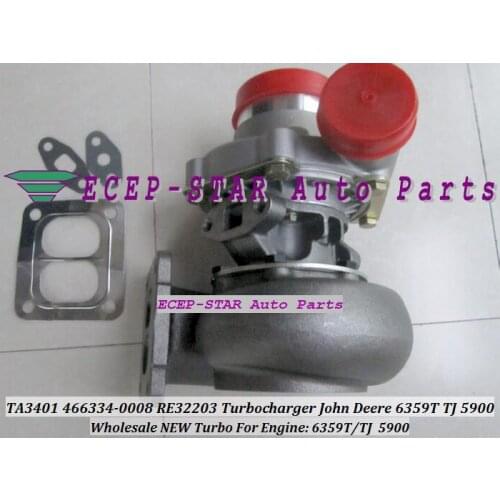 Free Ship TA3401 466334 466334-0008 466334-0005 RE26291 RE26120 Turbo For John Deere Tractor 6359T TJ 5900 6414T 6.8L 122KW