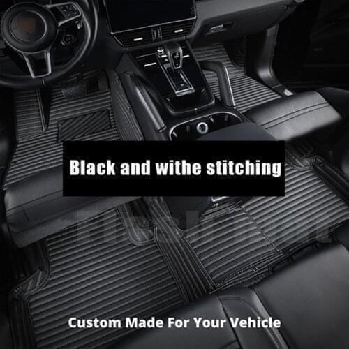 WLMWL Custom leather car mat for Volvo All Models s60 v40 xc70 v50 xc60 v60 v70 s80 xc90 v50 c30 s40 automobile carpet cover