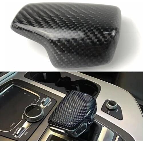 For Audi s4 s5 A4 A5 Q5 Q7 2017-2019 Carbon fiber shift handle original brand new shift handle