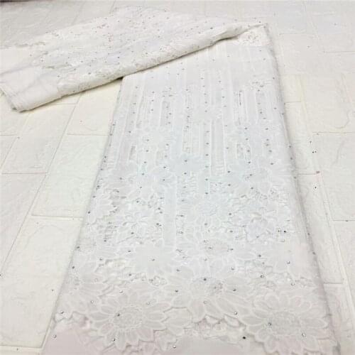 Double wrinkle Lace African Lace Fabric 2020 High Quality Latest French Tulle Mesh Lace Fabric For Women Sewing Fabric xc20-97