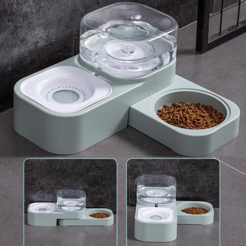 HOOPET 1.5L Cat Bowl Pet Food Feeder Large Cat Dispencer Dog Bowls Raised Pet Water Feeding