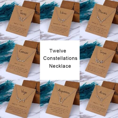 KISSWIFE Women's Pendants Zodiac Signs