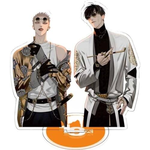 19 Days Xi Jian Mo Guanshan Old Xian Hetian Jian Yi Acrylic Stand Figure Desktop Decoration Collection Model Doll Gifts