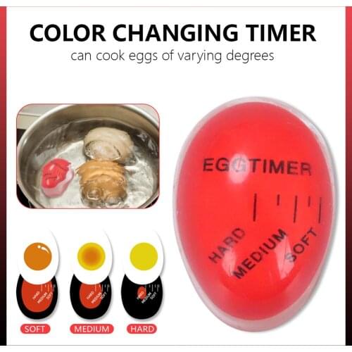 Eggtimer Kitchen Gadget Sets Time Timer Perfect Egg Changing Color Resin Material Temperature Cooking Gadgets Accessories Garden