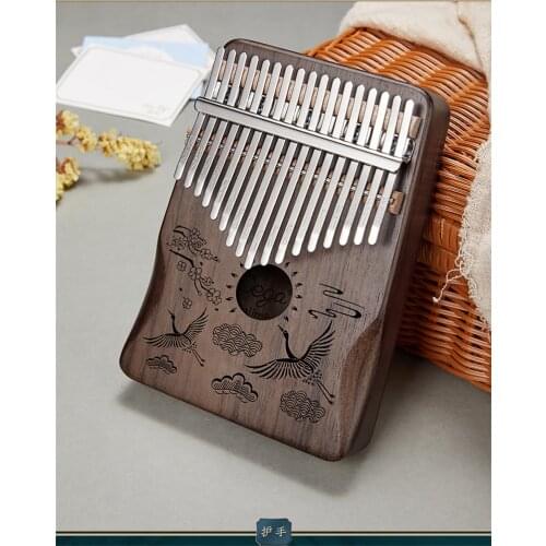 17 tone thumb Piano finger mini kalimba for beginner girls musical instrument 1pc