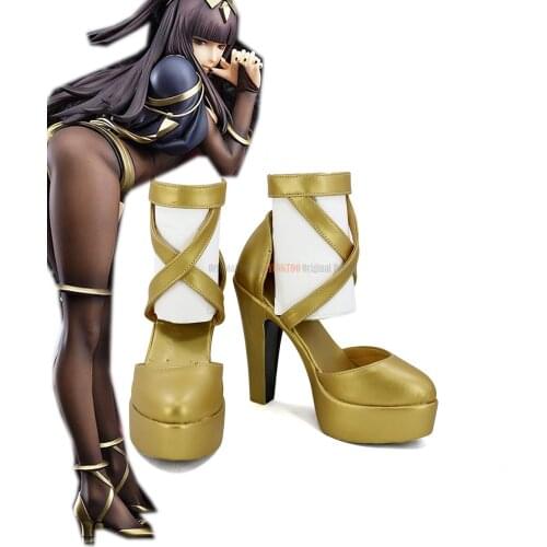 Tharja Shoes Cospaly Fire Emblem: Awakening Tharja Cosplay Shoes Boots High Heel Custom Made Any Size