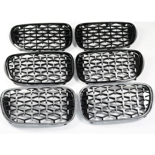 Grilles for BMW 7 SERIES G11 G12 2017 2018 2019 Glossy Black Front Grill Bumper 1 Piece Ford F150