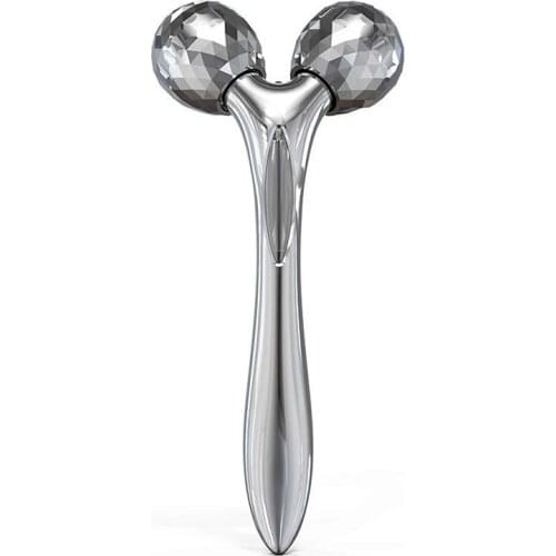 Solar 3D Facial Massage Roller Ball V-Shape Massager Slimming V Face Lifting Instrument for Chin Eye Body Muscle Massager