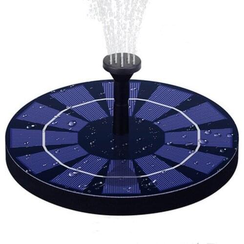Solar Fountain Water Fountain Pool pond fountain Solar Panel Powered Fountain Water Pump Garden Decoration pool float bird bath