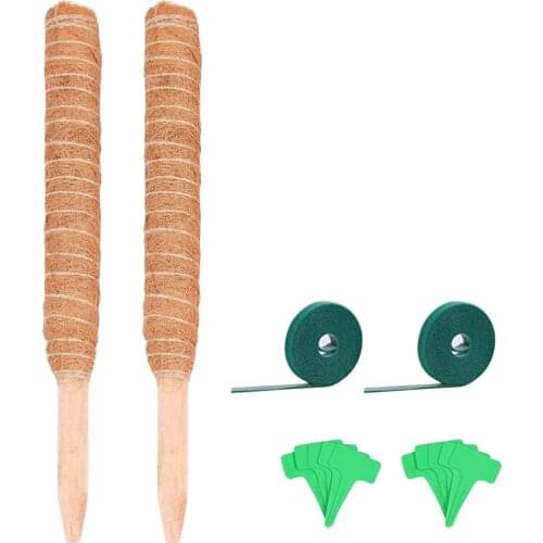 Moss Rod Plant Pile For Potted Plants Moss Rod For Climbing Plants Growth Cage Holder Grid Connector Sticks Garden Supplies New