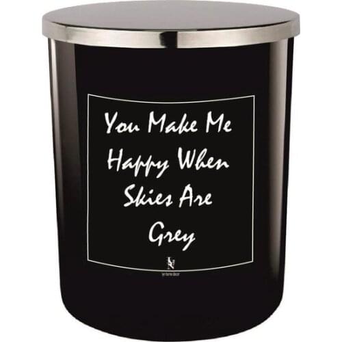 Lyn Home Black Cup Candle candles and scents свечи и ароматы velas y aromas