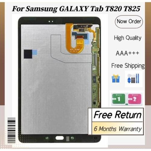 100% New For Samsung GALAXY Tab S3 9.7 T820 T825 T827 LCD Display with Touch Screen Digitizer Sensors Full Assembly Panel