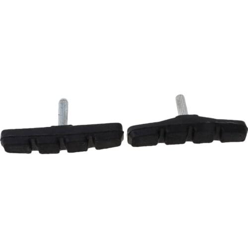 2pcs Brake Pads Silent Rubber V Brake System Bike Parts Bicycle Cycling Safety Blocks MTB Mountain Bike Accessories