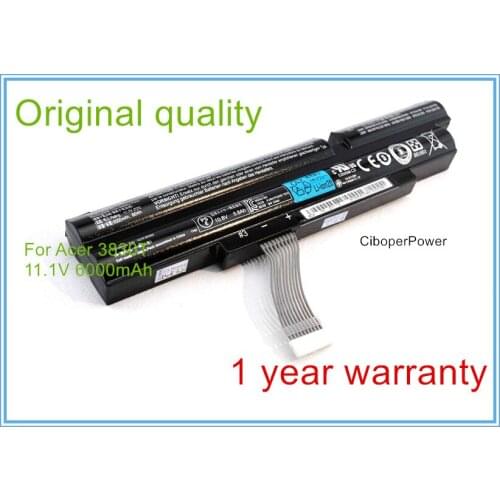 Original Quality New Laptop Battery for TimelineX 4830T 4830TG 5830T 5830TG 3ICR19/66-2 AS11A3E AS11A5E