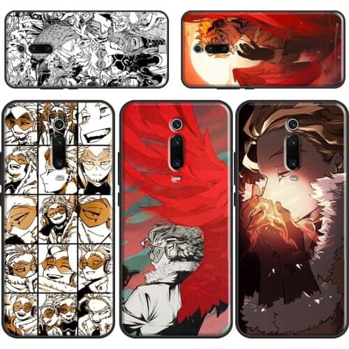 Hawks My Hero Academia Cover For POCO X3 Pro M3 F3 Phone Case For Xiaomi Mi 10T Pro 11 Ultra 9 10 Mi Note 10 Lite