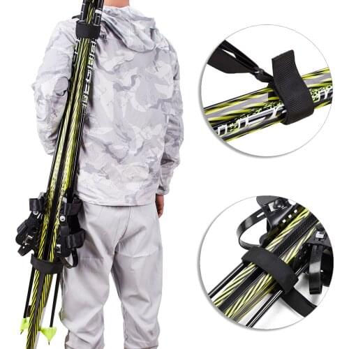 Hot Sale Adjustable Length Premium Ski Straps With Hoop&loop Adjustable Skiing Supplies Ski Tools Dropshipping