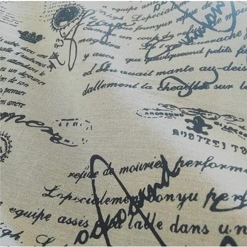 Cotton Linen Fabric For Handmade Home textile Sewing For Patchwork Cloth For Dress Sofa Shirt Sheet Material Half Yard